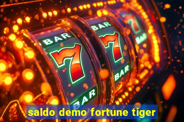 saldo demo fortune tiger